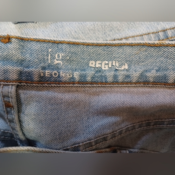 A George Men's Denim Straight Jeans - Picture 8 of 13